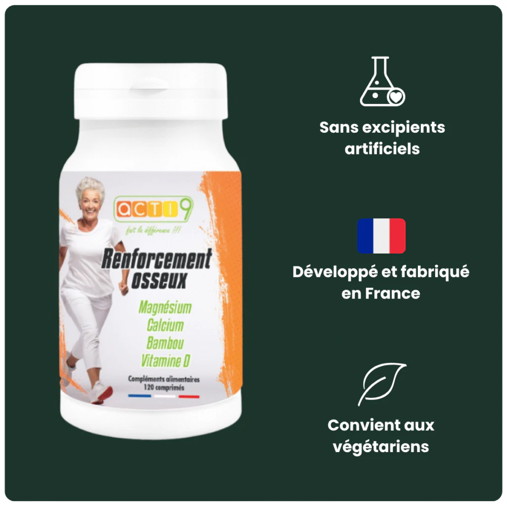 Renforcement osseux : complément alimentaire calcium et vitamine D3 - visuel 5